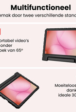 NoXx NoXx Samsung Galaxy Tab A11 Kinderhoes Met 2x Screenprotector - Zwart