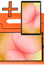 Nomfy Nomfy Samsung Galaxy Tab A11 Kinderhoes Met Screenprotector - Oranje