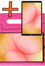 Nomfy Nomfy Samsung Galaxy Tab A11 Kinderhoes Met Screenprotector - Roze