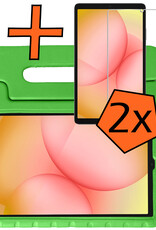 Nomfy Nomfy Samsung Galaxy Tab A11 Kinderhoes Met 2x Screenprotector - Groen