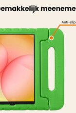 Nomfy Nomfy Samsung Galaxy Tab A11 Kinderhoes Met 2x Screenprotector - Groen