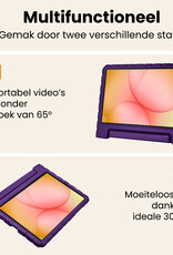 Nomfy Nomfy Samsung Galaxy Tab A11 Kinderhoes Met 2x Screenprotector - Paars