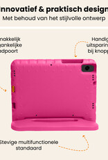 Nomfy Nomfy Samsung Galaxy Tab A11 Kinderhoes Met 2x Screenprotector - Roze