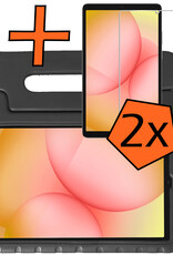 Nomfy Nomfy Samsung Galaxy Tab A11 Kinderhoes Met 2x Screenprotector - Zwart