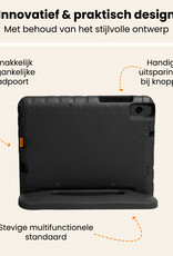 Nomfy Nomfy Samsung Galaxy Tab A11 Kinderhoes Met 2x Screenprotector - Zwart