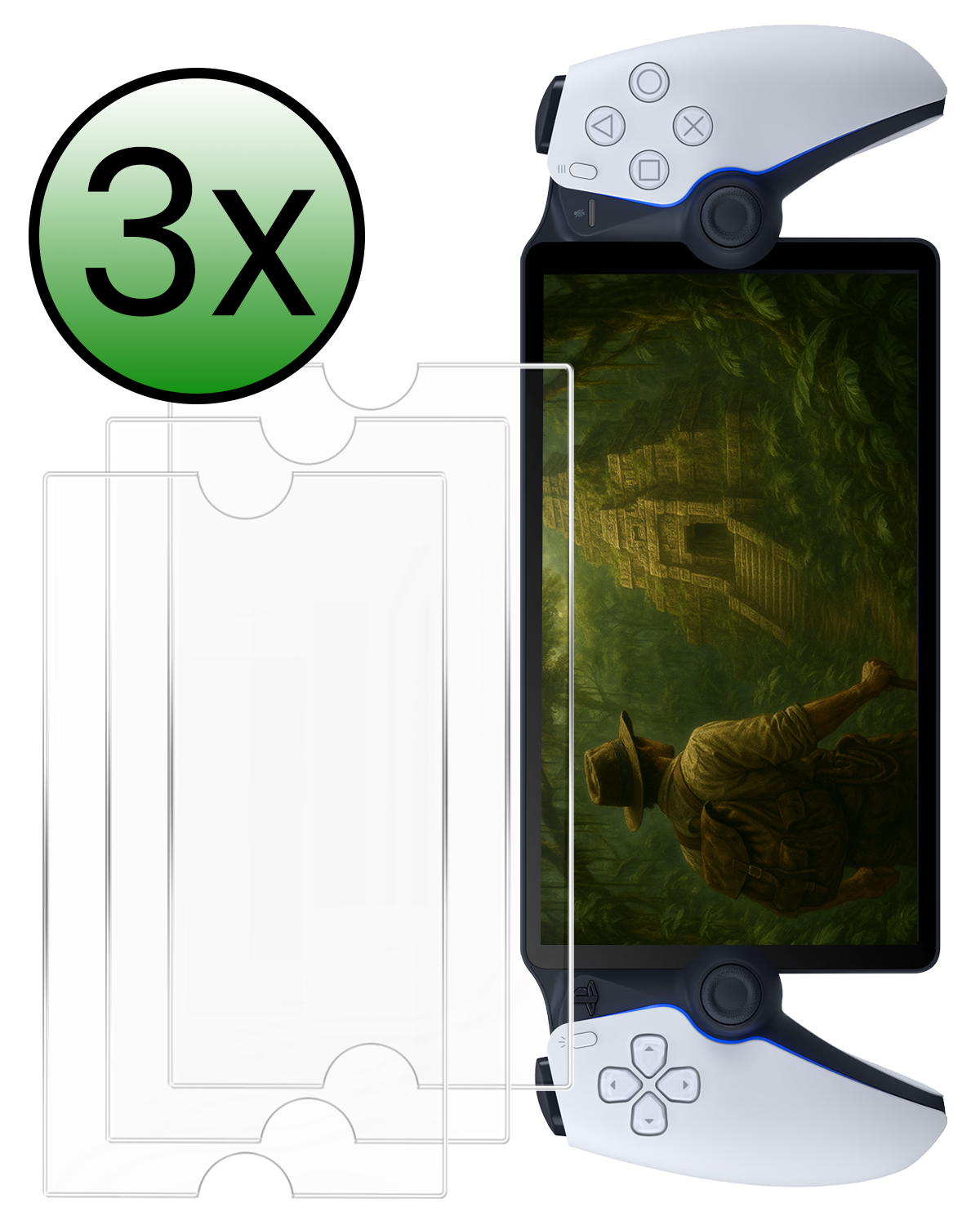 BASEY. BASEY. PlayStation Portal Screenprotector - 3 PACK