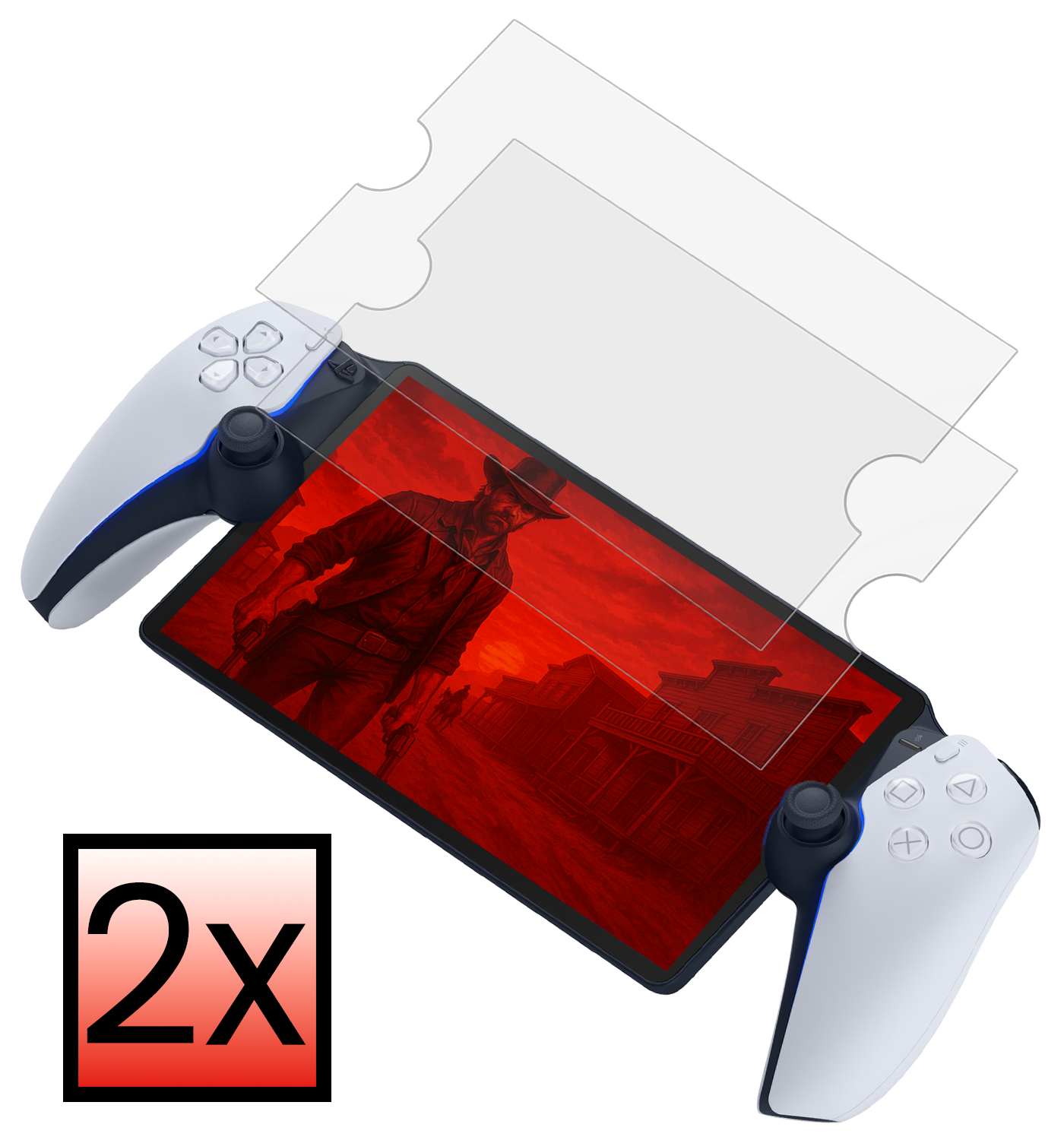 NoXx NoXx PlayStation Portal Screenprotector - 2 PACK