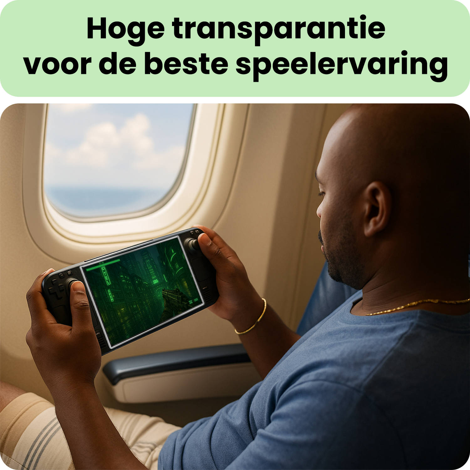 BASEY. BASEY. Steam Deck OLED Screenprotector - 2 PACK