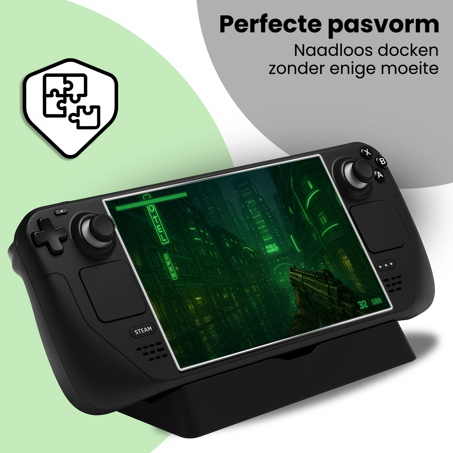 BASEY. BASEY. Steam Deck OLED Screenprotector - 2 PACK