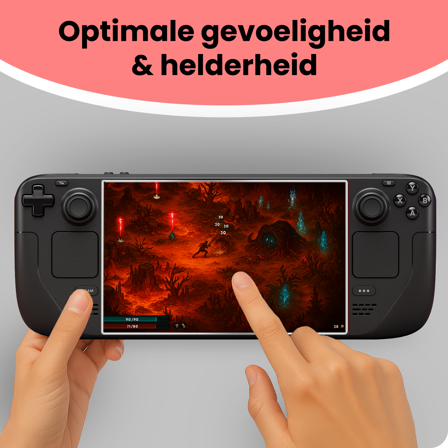 NoXx NoXx Steam Deck OLED Screenprotector - 2 PACK