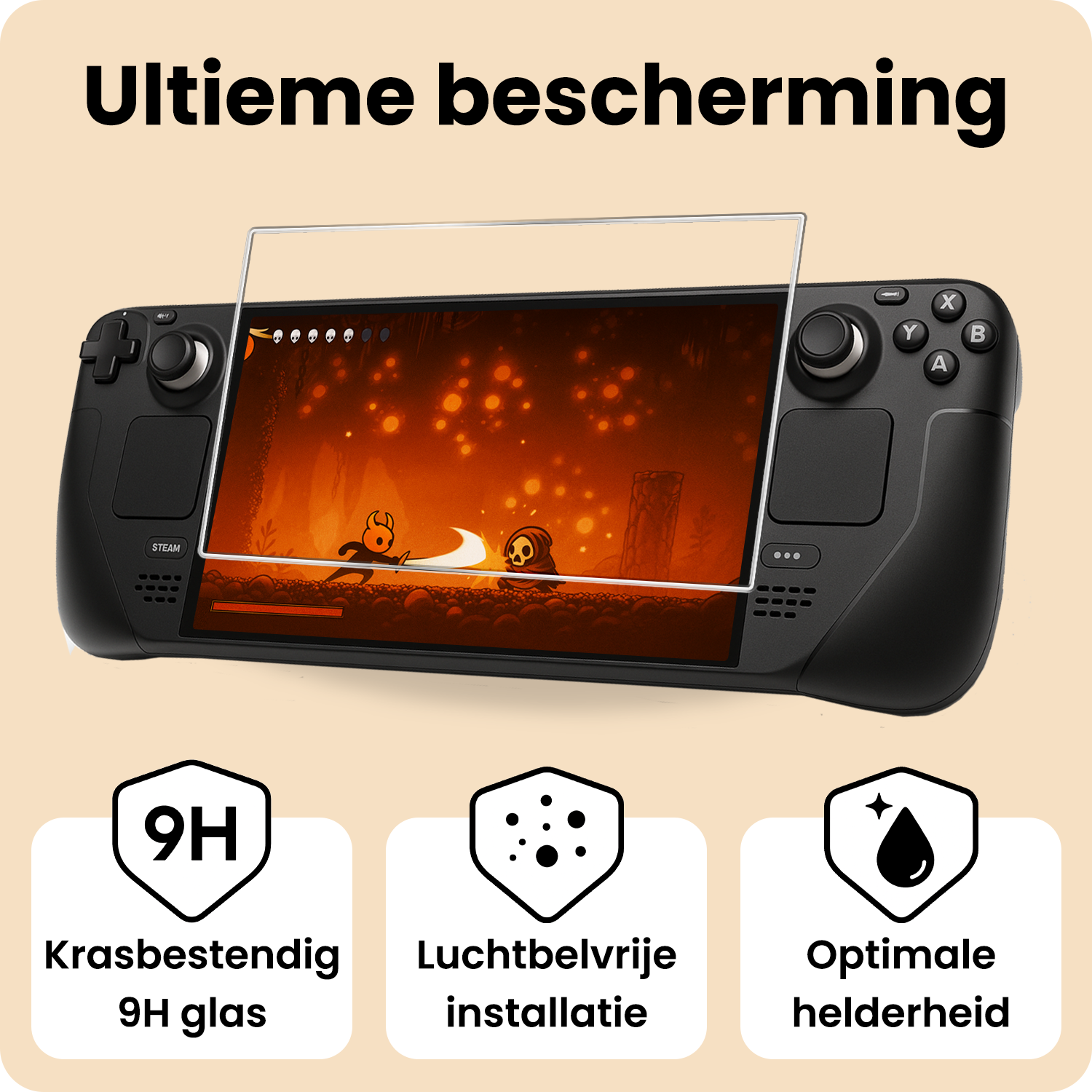 Nomfy Nomfy Steam Deck OLED Screenprotector - 3 PACK