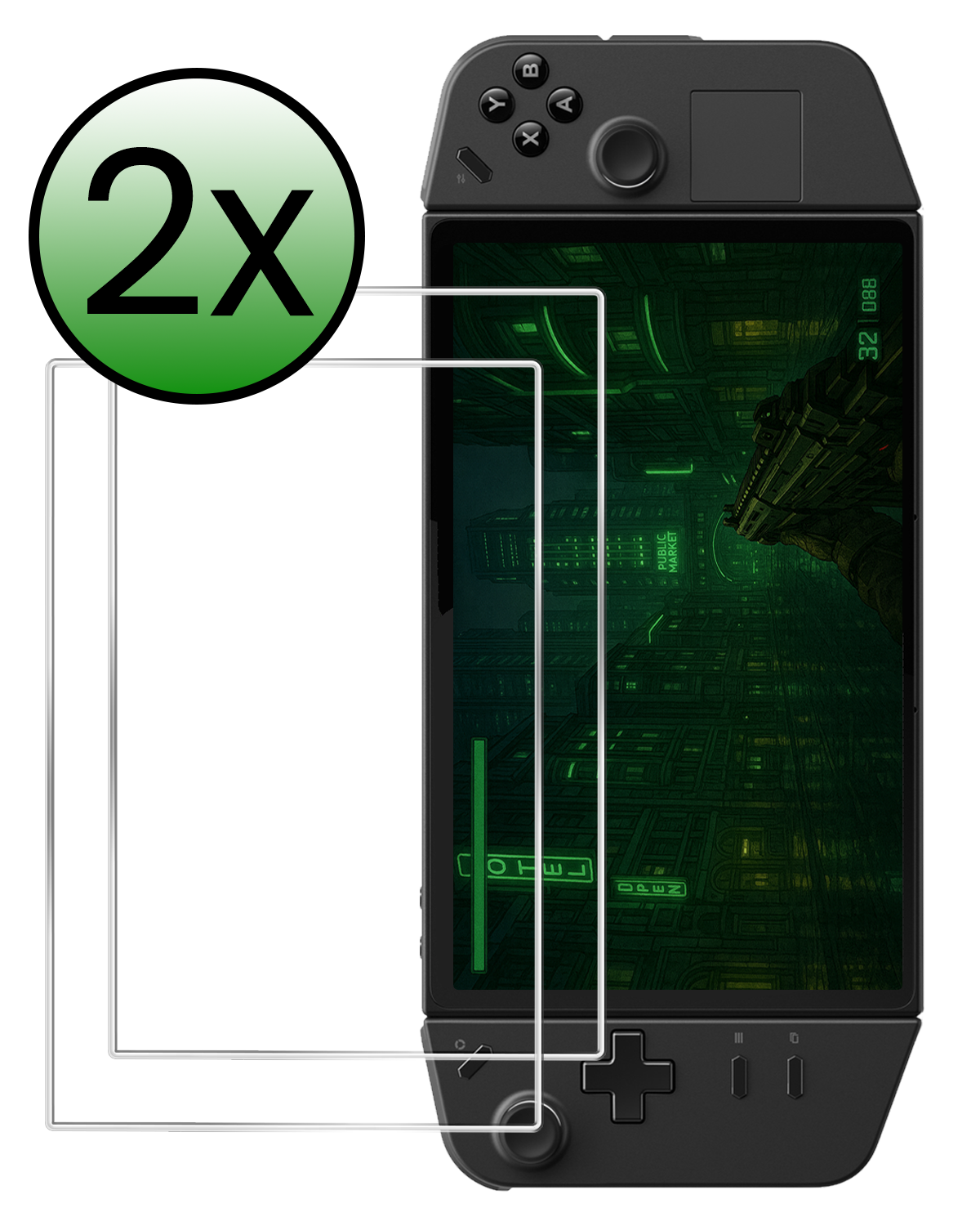 BASEY. BASEY. Lenovo Legion Go Screenprotector - 2 PACK