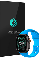 Forterra Forterra Apple Watch Bandje Siliconen Verstelbaar (49 mm) - Blauw