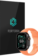 Forterra Forterra Apple Watch Bandje Siliconen Verstelbaar (49 mm) - Calendula