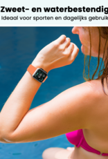 Forterra Forterra Apple Watch Bandje Siliconen Verstelbaar (49 mm) - Calendula