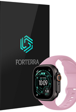 Forterra Forterra Apple Watch Bandje Siliconen Verstelbaar (49 mm) - Lila