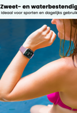 Forterra Forterra Apple Watch Bandje Siliconen Verstelbaar (49 mm) - Lila