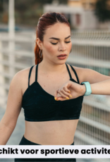 Forterra Forterra Apple Watch Bandje Siliconen Verstelbaar (49 mm) - Mint