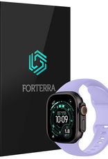 Forterra Forterra Apple Watch Bandje Siliconen Verstelbaar (49 mm) - Violet