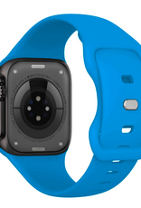 Nomfy Nomfy Apple Watch Bandje Siliconen Verstelbaar (49 mm) - Blauw
