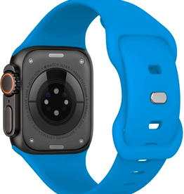 Nomfy Nomfy Apple Watch Bandje Siliconen Verstelbaar (49 mm) - Blauw