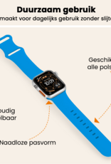 Nomfy Nomfy Apple Watch Bandje Siliconen Verstelbaar (49 mm) - Blauw