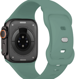 Nomfy Nomfy Apple Watch Bandje Siliconen Verstelbaar (49 mm) - Cactus