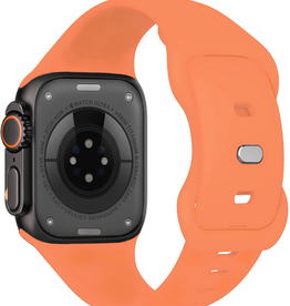 Nomfy Nomfy Apple Watch Bandje Siliconen Verstelbaar (49 mm) - Calendula