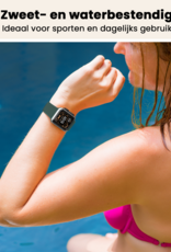 Nomfy Nomfy Apple Watch Bandje Siliconen Verstelbaar (49 mm) - Donkergroen