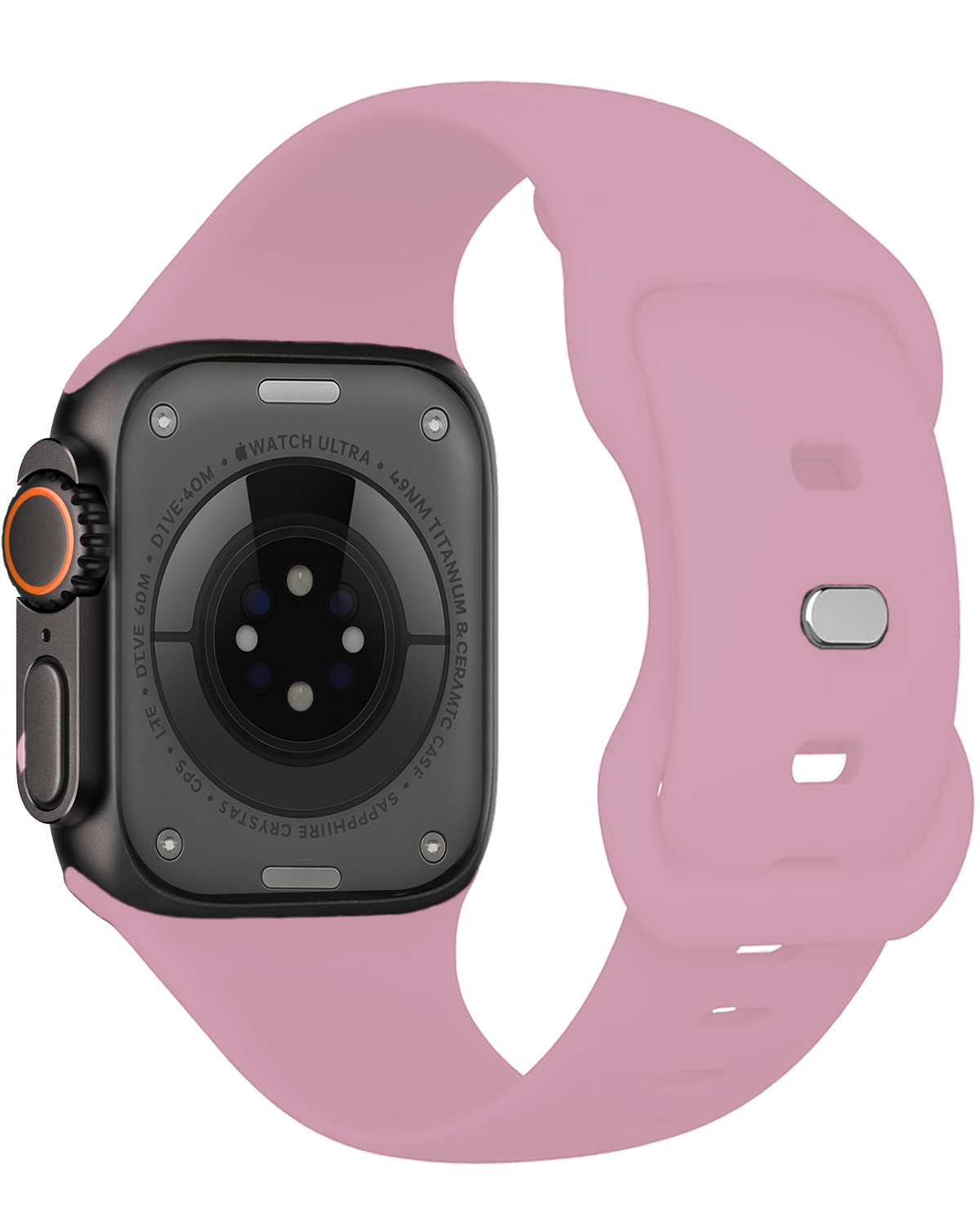 Nomfy Nomfy Apple Watch Bandje Siliconen Verstelbaar (49 mm) - Lila