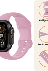 Nomfy Nomfy Apple Watch Bandje Siliconen Verstelbaar (49 mm) - Lila
