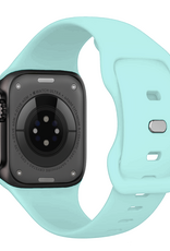 Nomfy Nomfy Apple Watch Bandje Siliconen Verstelbaar (49 mm) - Mint
