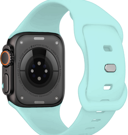 Nomfy Nomfy Apple Watch Bandje Siliconen Verstelbaar (49 mm) - Mint
