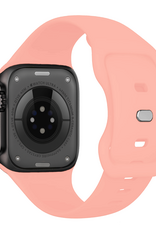Nomfy Nomfy Apple Watch Bandje Siliconen Verstelbaar (49 mm) - Oud Roze