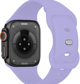 Nomfy Nomfy Apple Watch Bandje Siliconen Verstelbaar (49 mm) - Violet