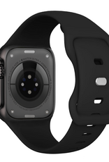 Nomfy Nomfy Apple Watch Bandje Siliconen Verstelbaar (49 mm) - Zwart