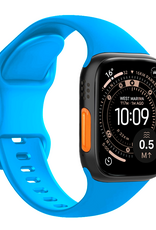 NoXx NoXx Apple Watch Bandje Siliconen Verstelbaar (49 mm) - Blauw