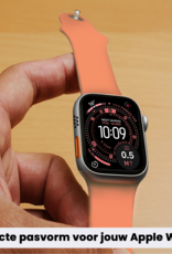 NoXx NoXx Apple Watch Bandje Siliconen Verstelbaar (49 mm) - Calendula