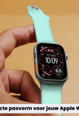 NoXx NoXx Apple Watch Bandje Siliconen Verstelbaar (49 mm) - Mint