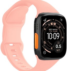 NoXx NoXx Apple Watch Bandje Siliconen Verstelbaar (49 mm) - Oud Roze