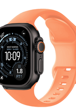 BASEY. BASEY. Apple Watch Bandje Siliconen Verstelbaar (49 mm) - Calendula