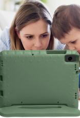 BASEY. BASEY. Samsung Galaxy Tab A11 Kinderhoes Met Screenprotector - Donkergroen