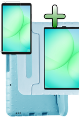 BASEY. BASEY. Samsung Galaxy Tab A11 Kinderhoes Met Screenprotector - Sky