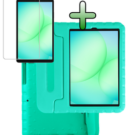 BASEY. BASEY. Samsung Galaxy Tab A11 Kinderhoes Met Screenprotector - Turquoise