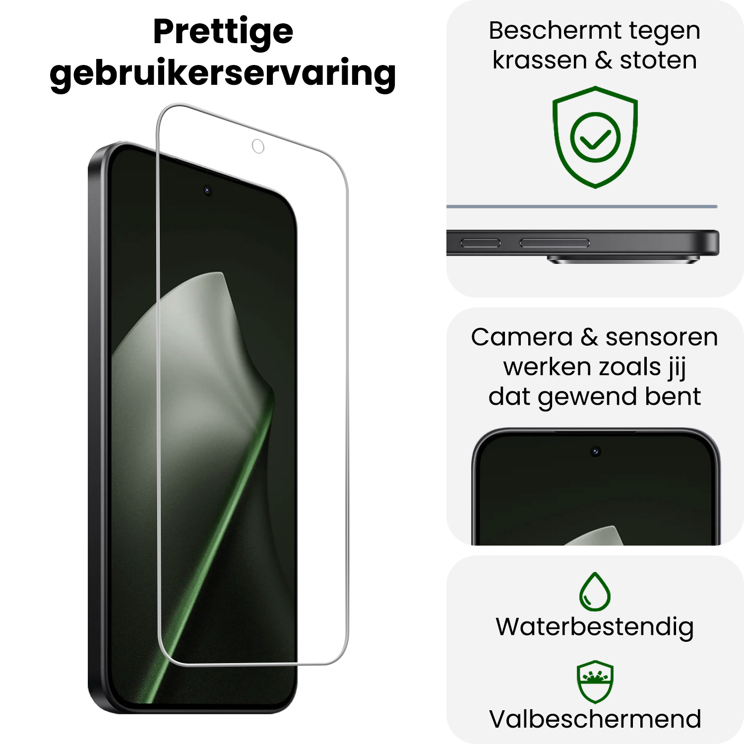 BASEY. BASEY. Xiaomi 15T Screenprotector - 2 PACK