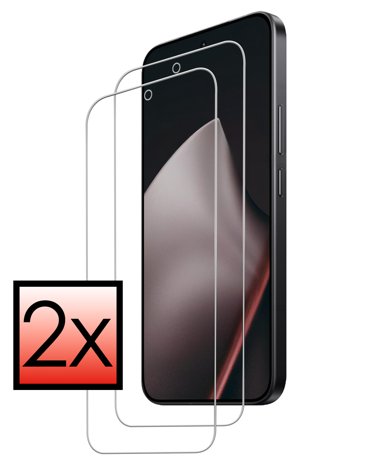 NoXx NoXx Xiaomi 15T Screenprotector - 2 PACK