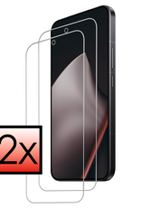 NoXx NoXx Xiaomi 15T Pro Screenprotector - 2 PACK