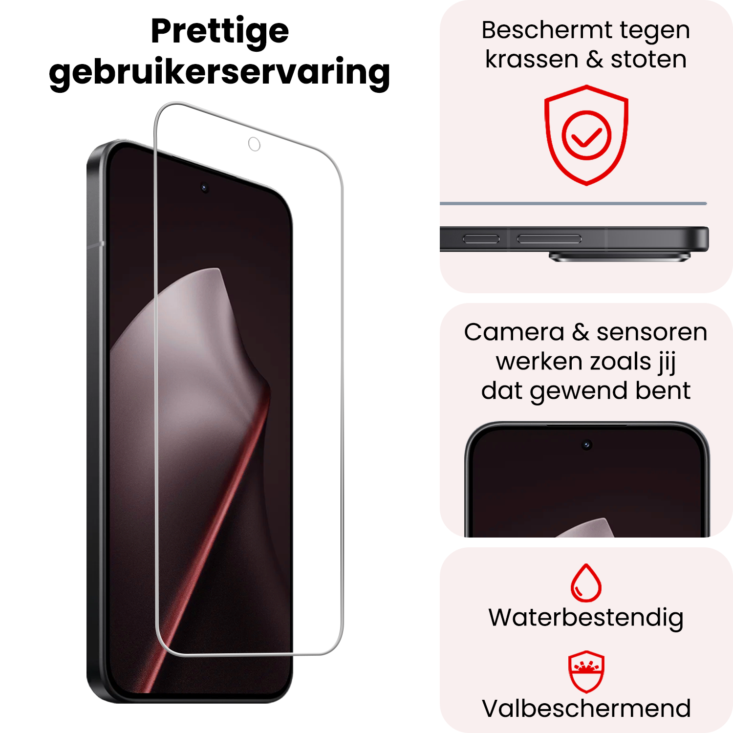 NoXx NoXx Xiaomi 15T Pro Screenprotector - 2 PACK