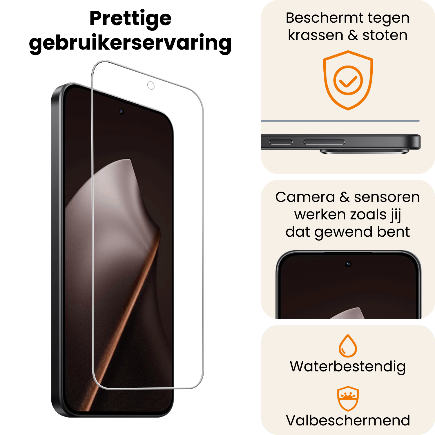 Nomfy Nomfy Xiaomi 15T Screenprotector - 3 PACK