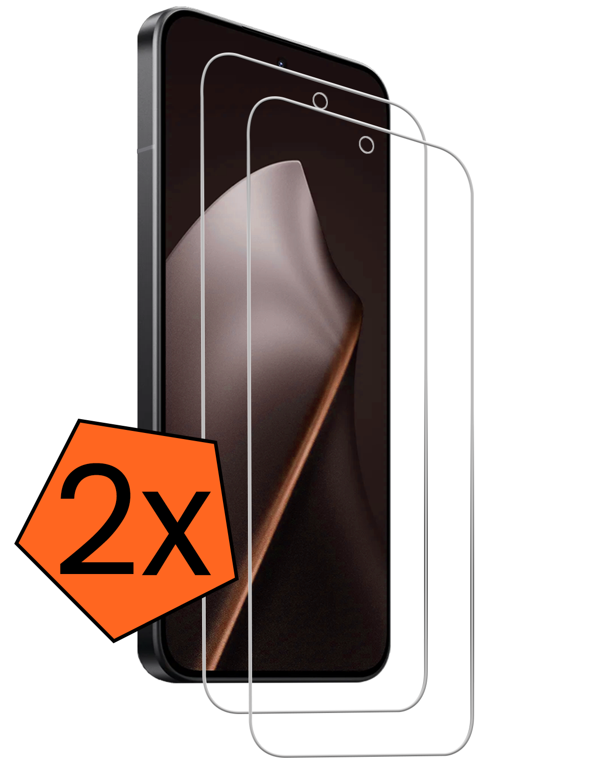 Nomfy Nomfy Xiaomi 15T Pro Screenprotector - 2 PACK